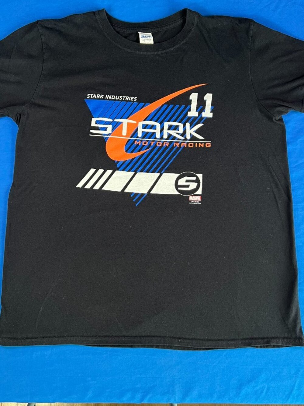 Loot Crate Marvel Stark Industries Motor Racing T-Shirt Size Large